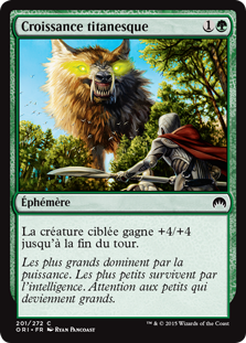 Croissance titanesque - Magic Origines