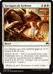 Tactiques de Kytheon - Magic Origines