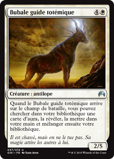 Bubale guide totémique - Magic Origines