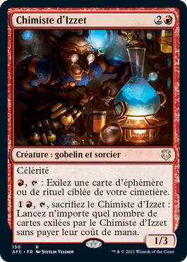 Chimiste d'Izzet - Commander Forgotten Realms : Aventures dans les Royaumes Oubliés