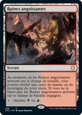 Ruines angoissantes - Commander Forgotten Realms : Aventures dans les Royaumes Oubliés