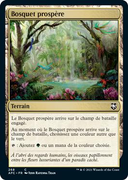 Bosquet prospère - Commander Forgotten Realms : Aventures dans les Royaumes Oubliés