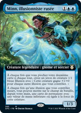 Minn, illusionniste rusée - Commander Forgotten Realms : Aventures dans les Royaumes Oubliés