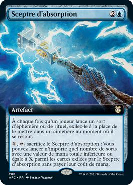 Sceptre d'absorption - Commander Forgotten Realms : Aventures dans les Royaumes Oubliés