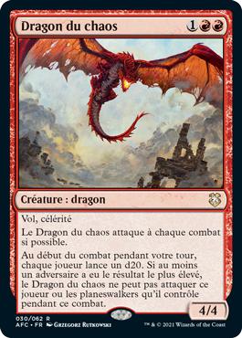 Dragon du chaos - Commander Forgotten Realms : Aventures dans les Royaumes Oubliés