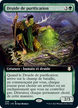 Druide de purification - Commander Forgotten Realms : Aventures dans les Royaumes Oubliés