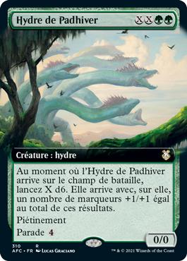 Hydre de Padhiver - Commander Forgotten Realms : Aventures dans les Royaumes Oubliés