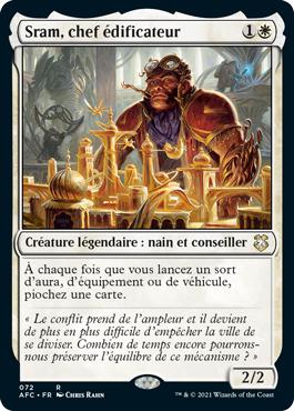 Sram, chef édificateur - Commander Forgotten Realms : Aventures dans les Royaumes Oubliés