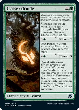 Classe : druide - Forgotten Realms : Aventures dans les Royaumes Oubliés