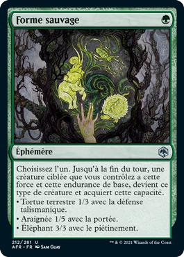 Forme sauvage - Forgotten Realms : Aventures dans les Royaumes Oubliés