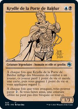 Krydle de la Porte de Baldur - Forgotten Realms : Aventures dans les Royaumes Oubliés