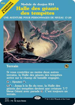 Halle des géants des tempêtes - Forgotten Realms : Aventures dans les Royaumes Oubliés