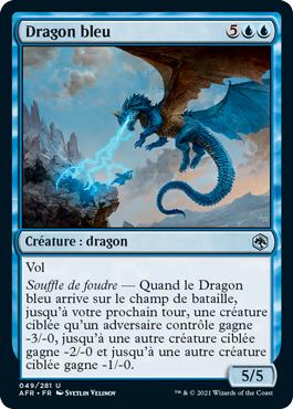 Dragon bleu - Forgotten Realms : Aventures dans les Royaumes Oubliés