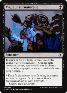 Vigueur surnaturelle - Amonkhet