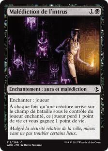 Malédiction de l'intrus - Amonkhet