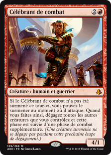 Célébrant de combat - Amonkhet