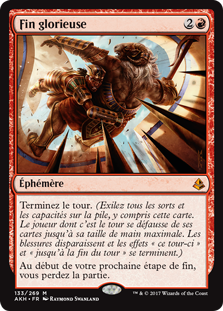 Fin glorieuse - Amonkhet