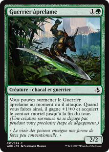 Guerrier âprelame - Amonkhet