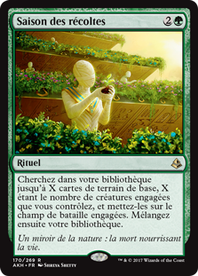 Saison des récoltes - Amonkhet