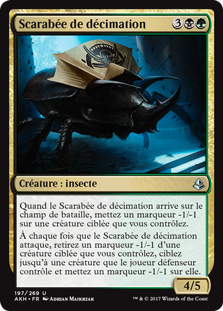 Scarabée de décimation - Amonkhet