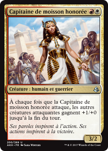 Capitaine de moisson honorée - Amonkhet