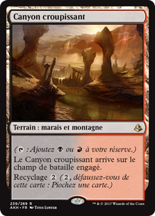 Canyon croupissant - Amonkhet