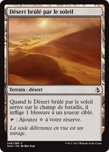 Désert brûlé par le soleil - Amonkhet