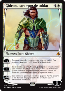 Gideon, parangon de soldat - Amonkhet