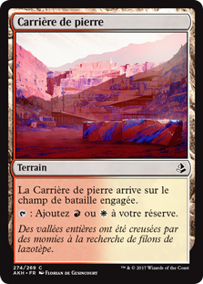 Carrière de pierre - Amonkhet