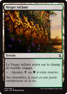 Verger infâme - Amonkhet