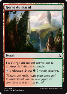 Gorge du massif - Amonkhet