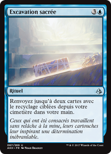 Excavation sacrée - Amonkhet