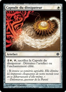 Capsule du dissipateur - Les éclats d'Alara