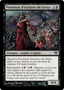 Fouetteur d'esclaves de Grixis - Conflux