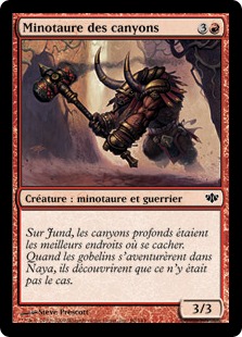 Minotaure des canyons - Conflux