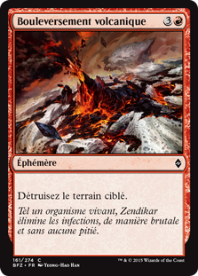 Bouleversement volcanique - La bataille de Zendikar