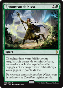 Renouveau de Nissa - La bataille de Zendikar