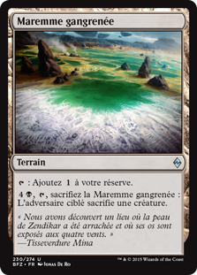 Maremme gangrenée - La bataille de Zendikar