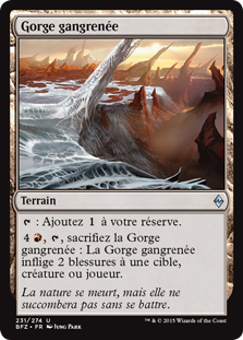 Gorge gangrenée - La bataille de Zendikar