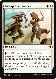 Tactiques en tandem - La bataille de Zendikar