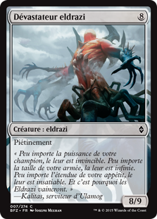 Dévastateur eldrazi - La bataille de Zendikar