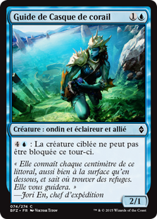 Guide de Casque de corail - La bataille de Zendikar