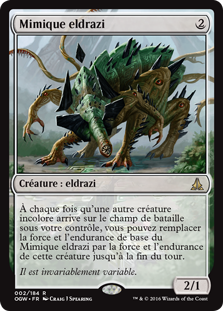 Mimique eldrazi - Le serment des Sentinelles