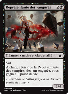 Représentante des vampires - Le serment des Sentinelles