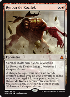 Retour de Kozilek - Le serment des Sentinelles