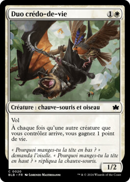 Duo crédo-de-vie - Bloomburrow
