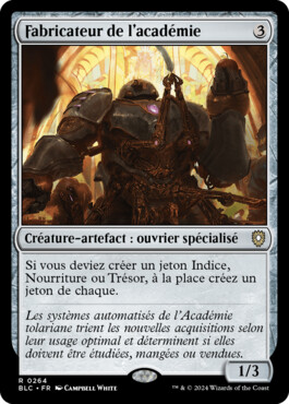 Fabricateur de l'académie - Bloomburrow Commander
