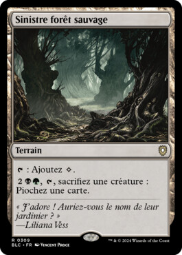 Sinistre forêt sauvage - Bloomburrow Commander