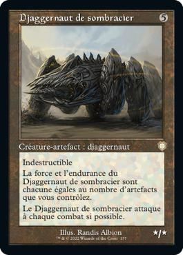Djaggernaut de sombracier - La Guerre Fratricide Commander