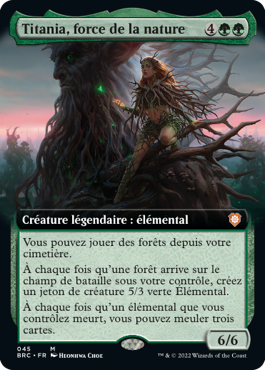 Titania, force de la nature - La Guerre Fratricide Commander